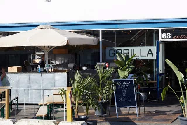 Gorilla udendørs restaurant i København
