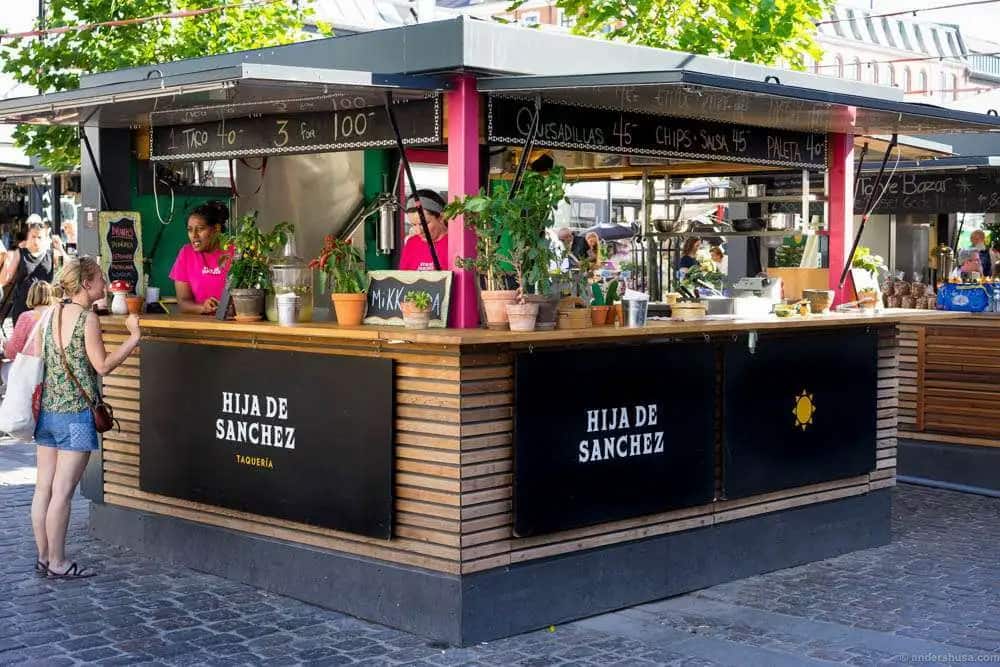 Sanchez udendørs restaurant i København