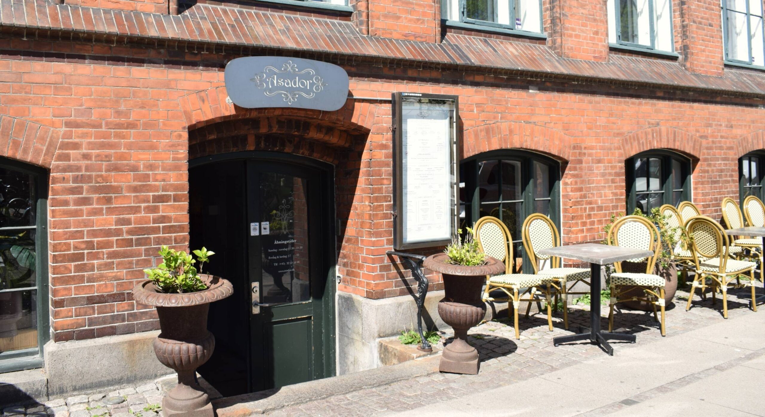 Asador udendørs restaurant i København